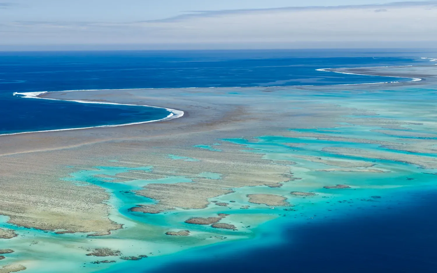 Great Barrier Reef, aerial