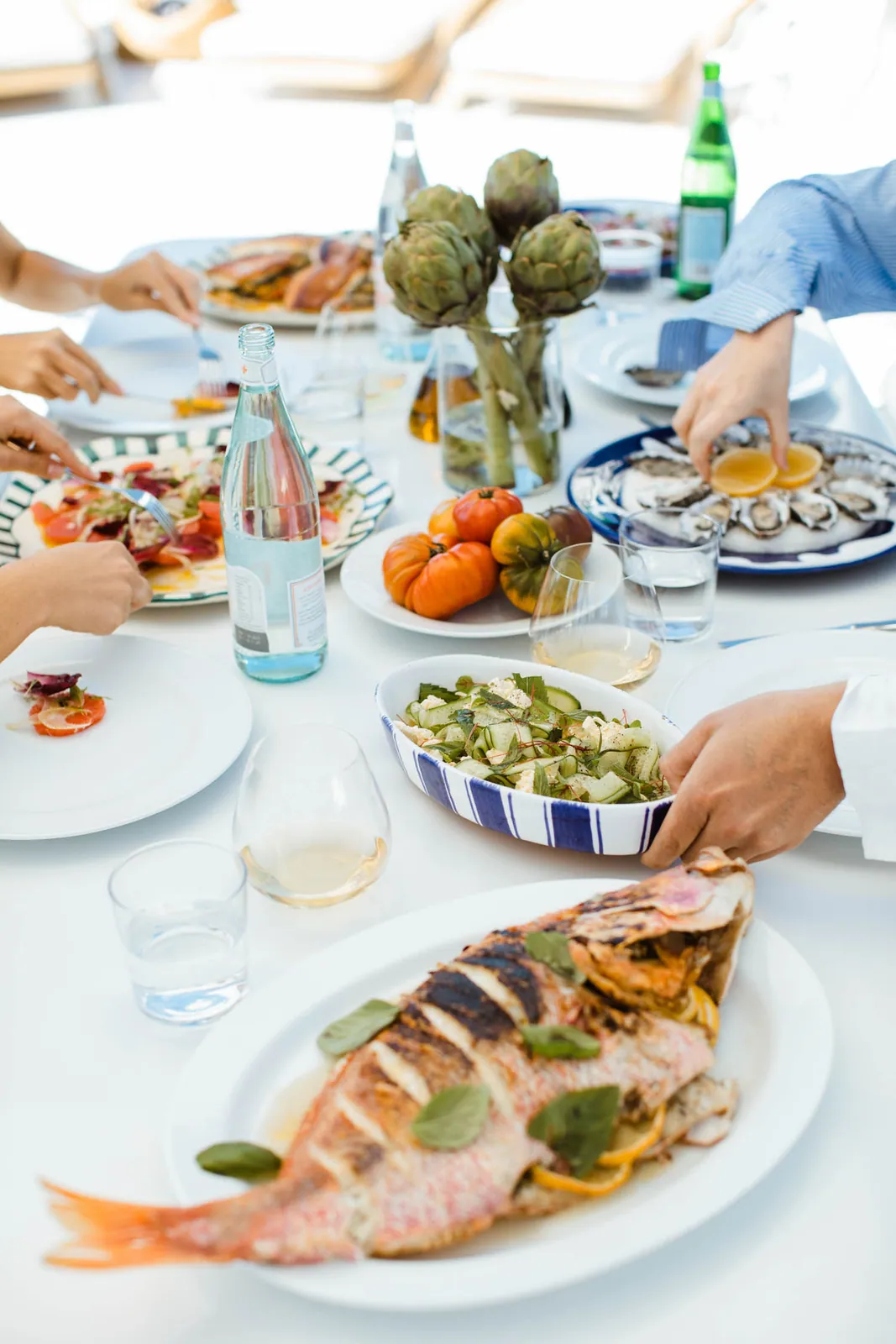 M/Y Sea Raes, a long lunch